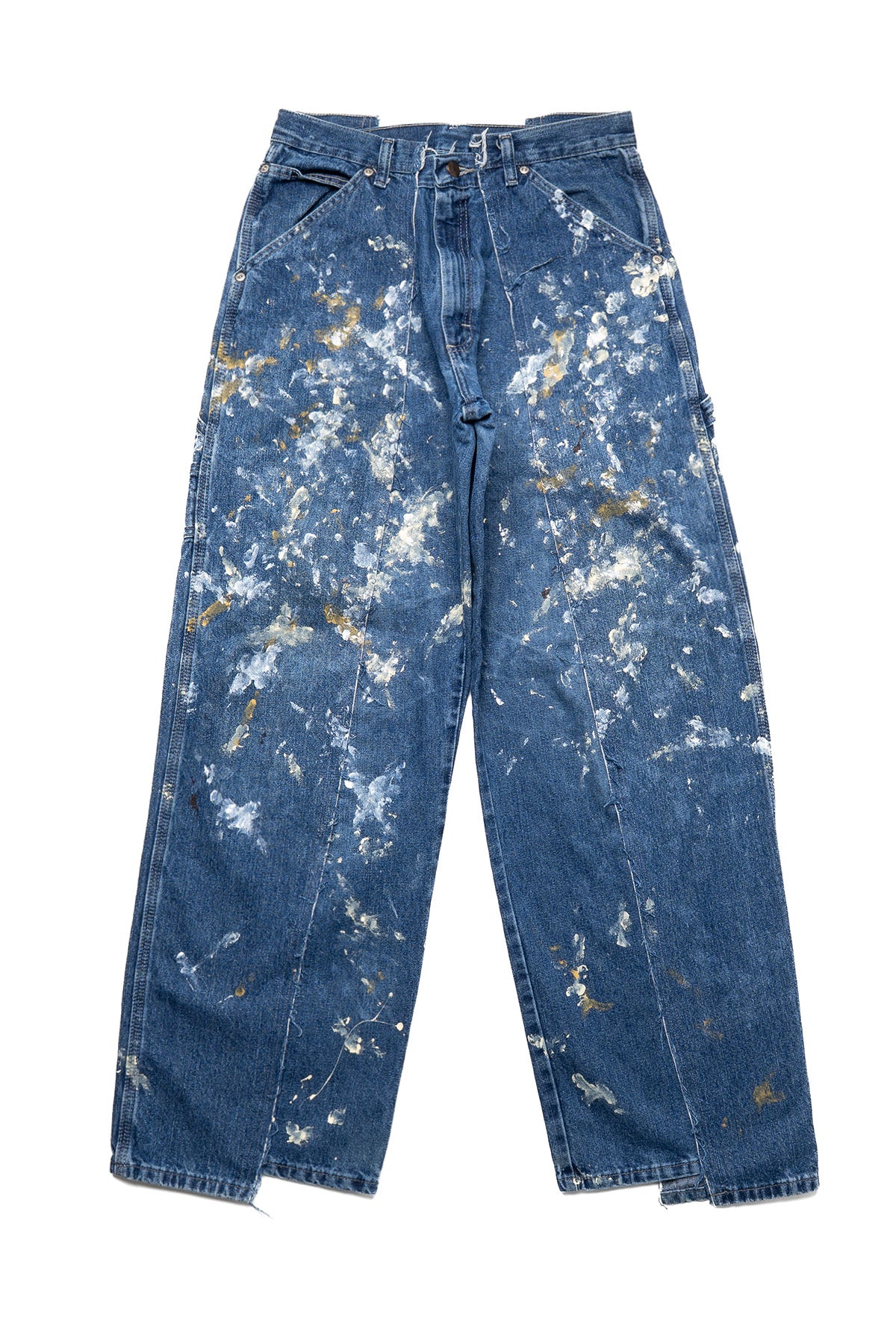 WV PROJECT正規品★24AW★Floor carpenter denim pants OBEY Clothing Bigwig Men's Carpenter Denim Pants Blue