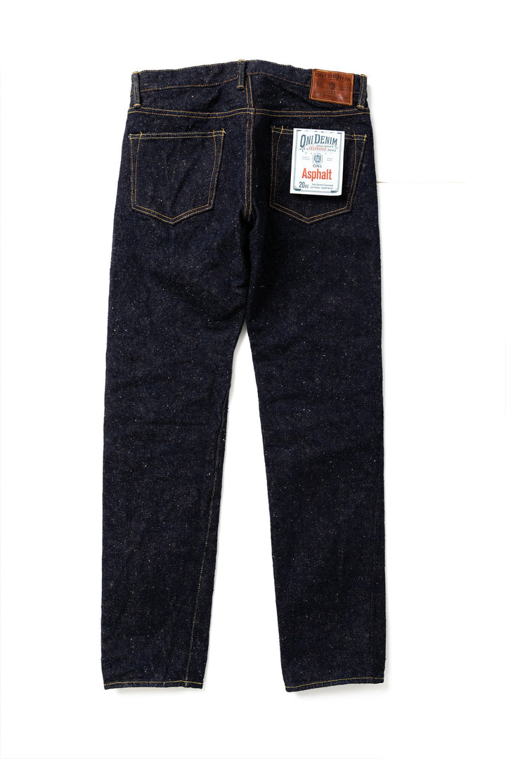 622-Asphalt 20oz Asphalt Denim Relax Tapered