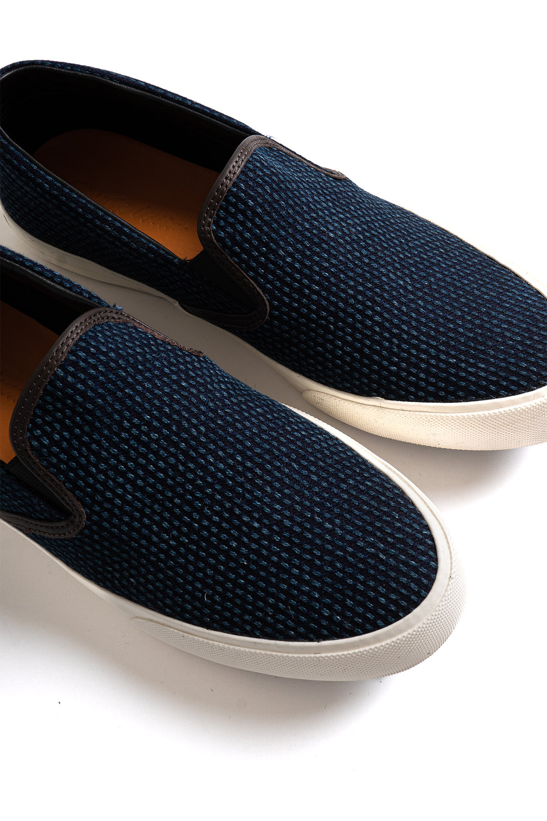 Indigo Selvedge Sashiko Slip on