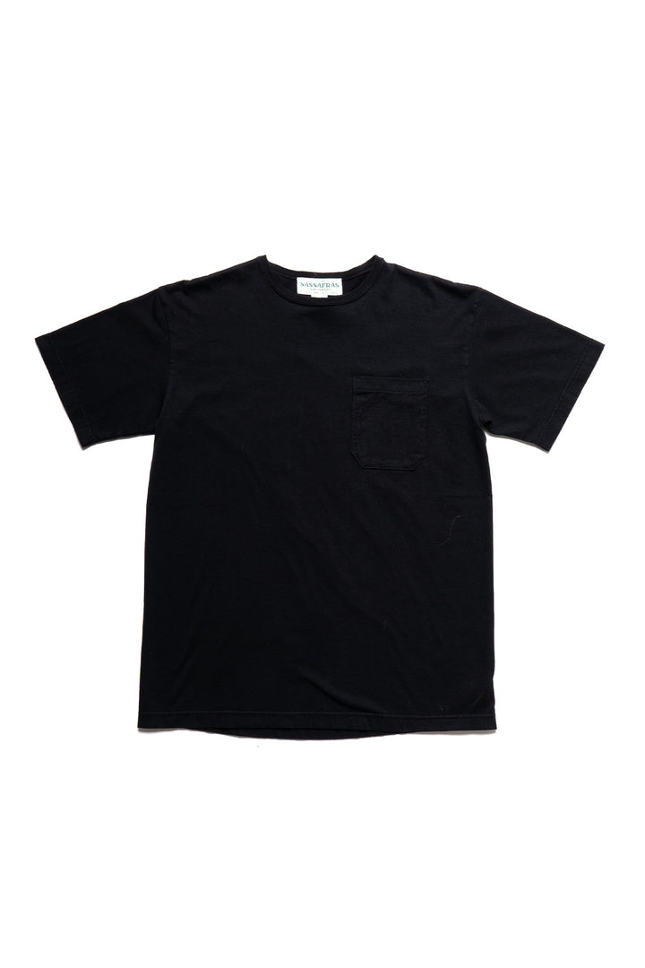 Chop Corner Pocket T 1/2 - Black