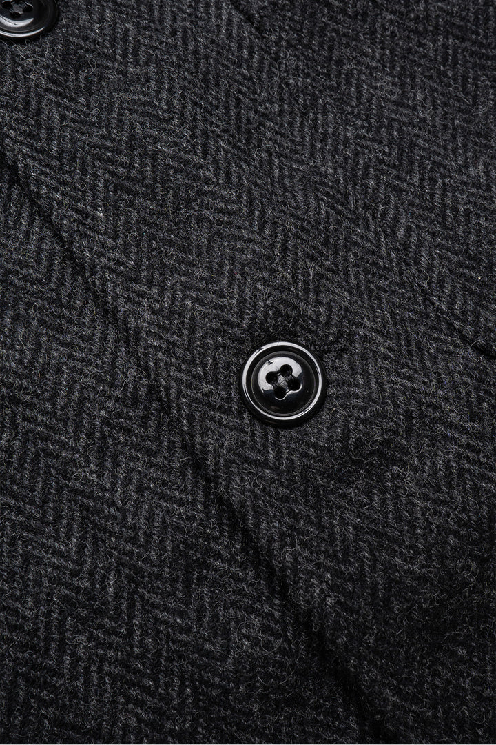 Sprayer Jacket - Herringbone Blanket - Charcoal