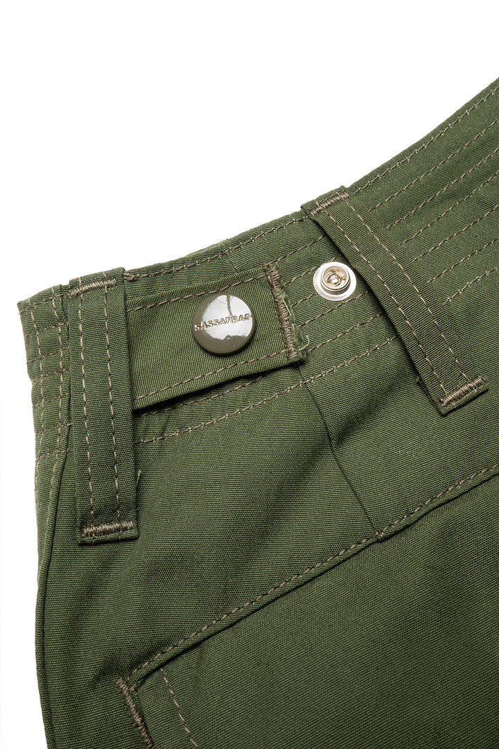 Overgrown Pants 1/2 - Olive