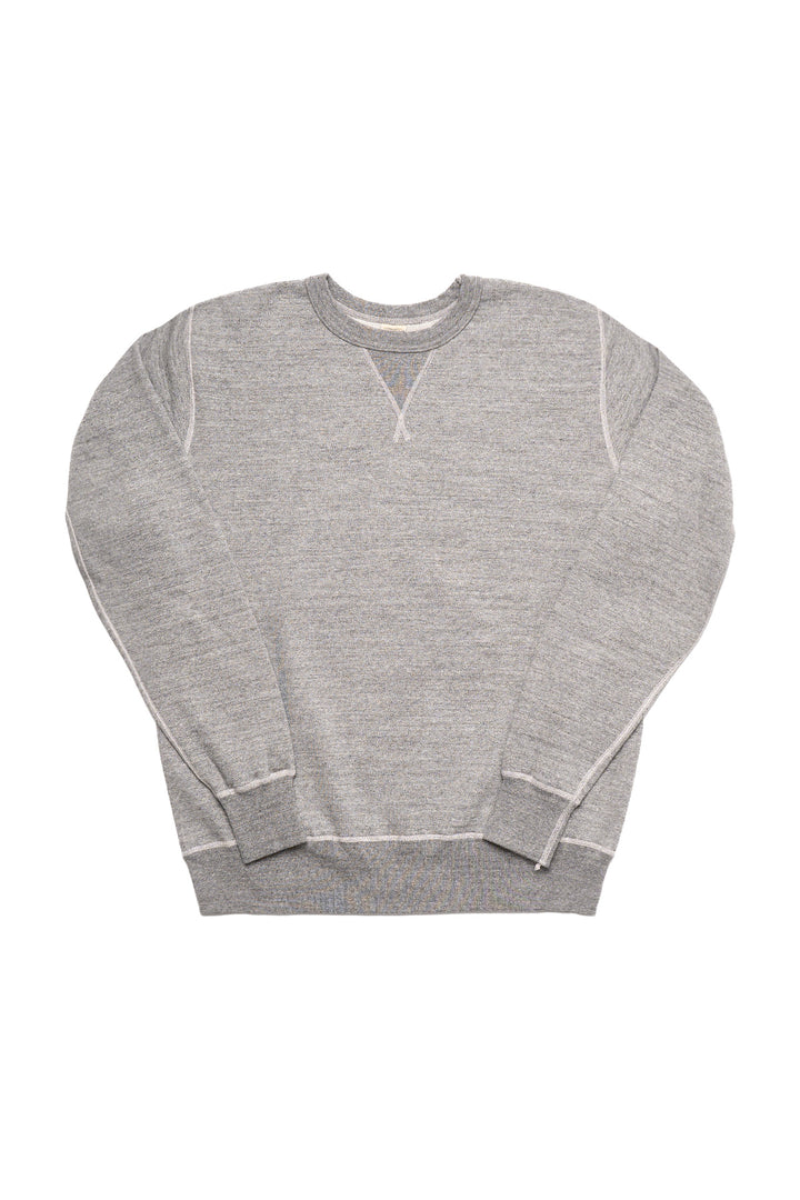 Set-In Crew Neck Sweatshirt - Heather Gray