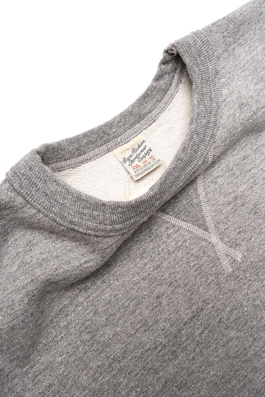 Set-In Crew Neck Sweatshirt - Heather Gray