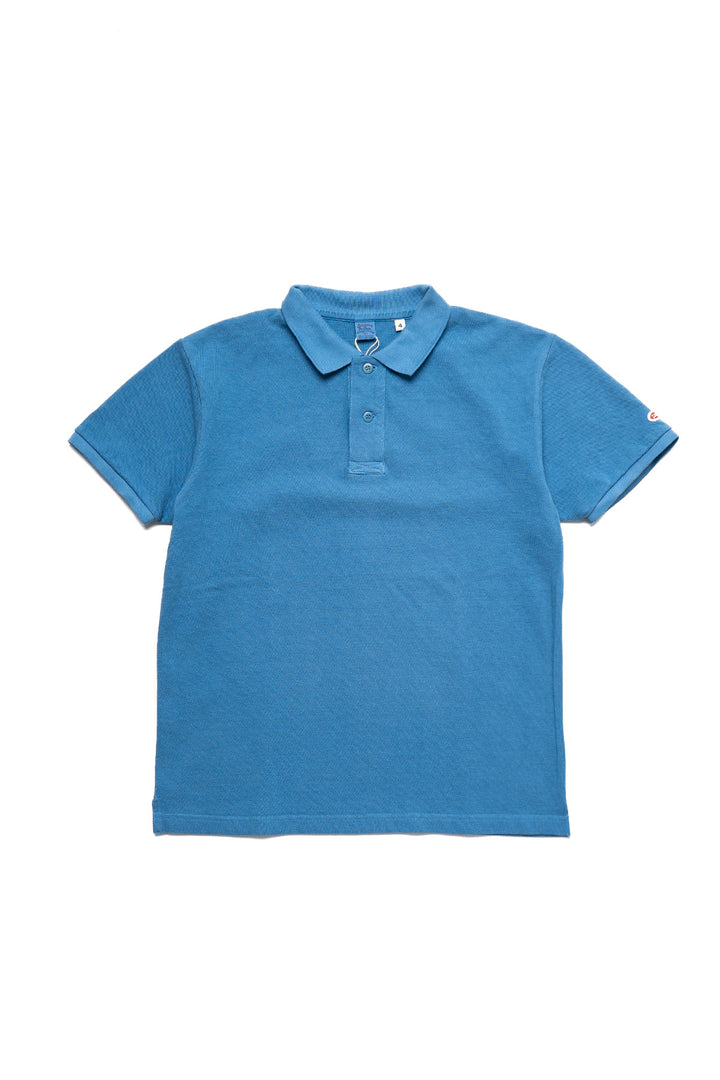 Rahben Stitch Polo Shirt - Blue