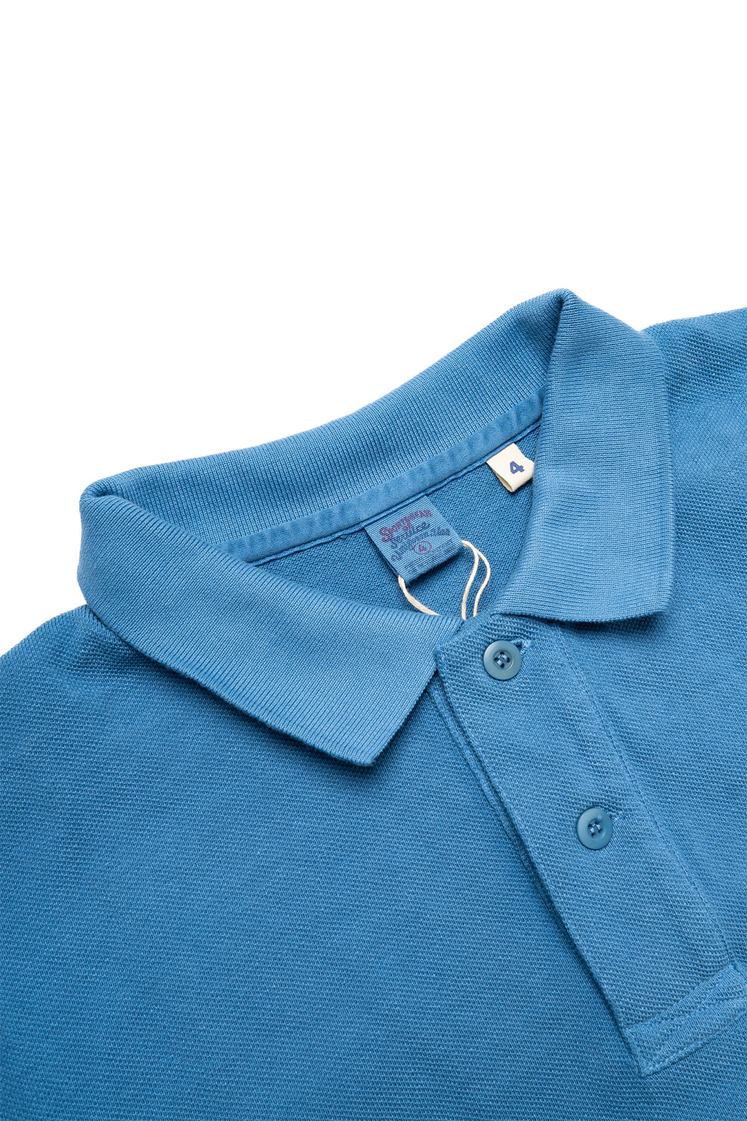 Rahben Stitch Polo Shirt - Blue