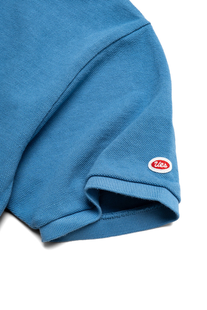 Rahben Stitch Polo Shirt - Blue