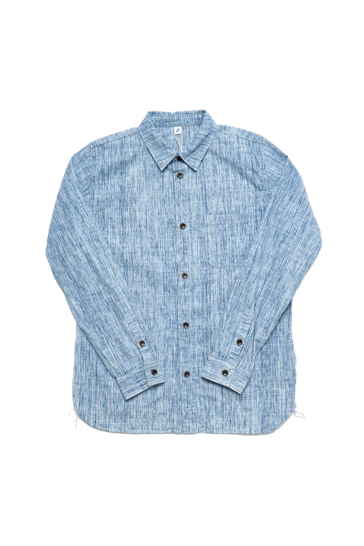 Woven Kasuri Cambray Regular Shirt