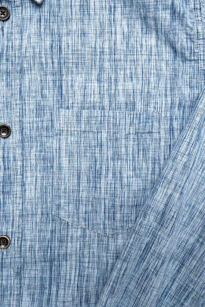 Woven Kasuri Cambray Regular Shirt