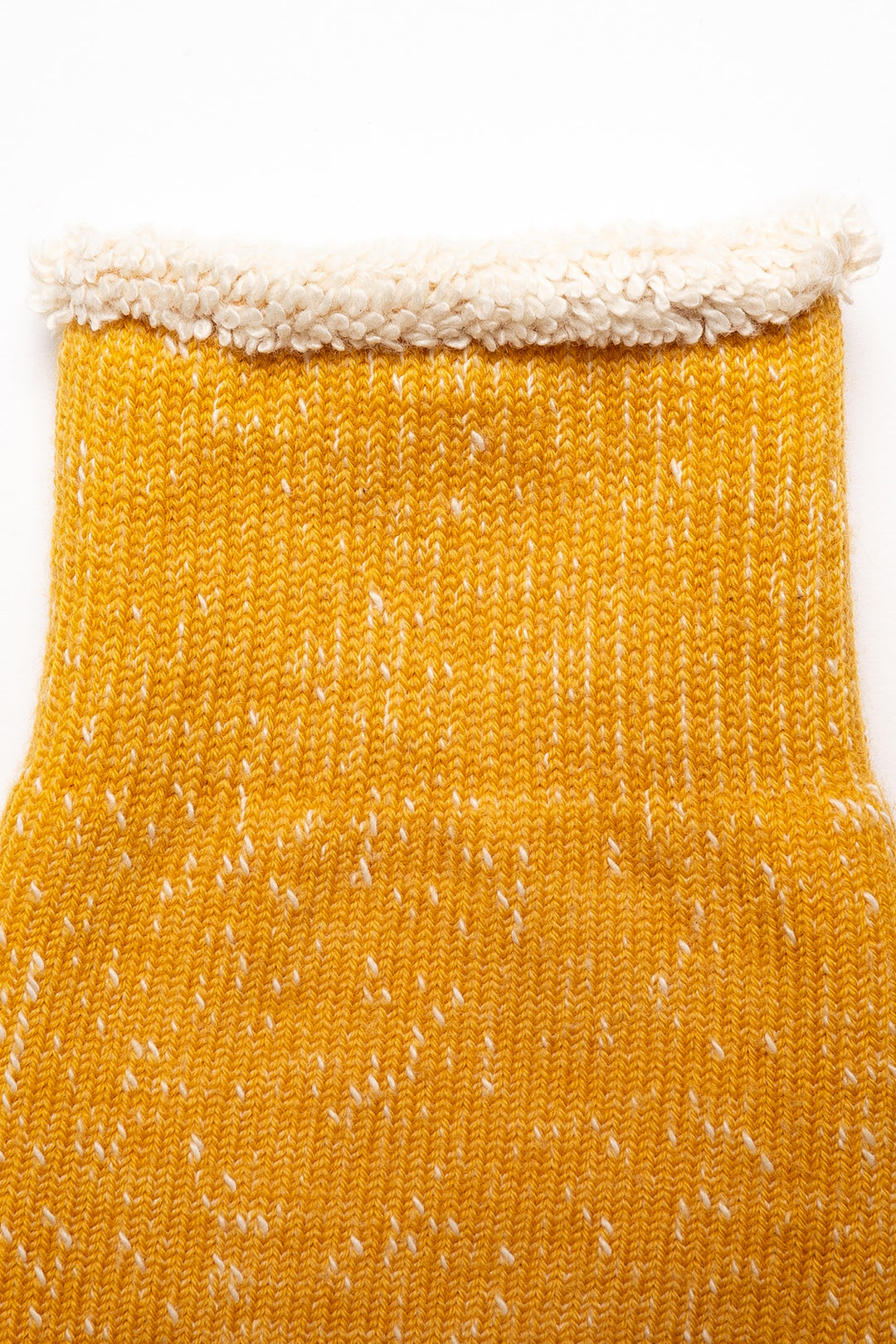 Double Face Crew Socks - Yellow