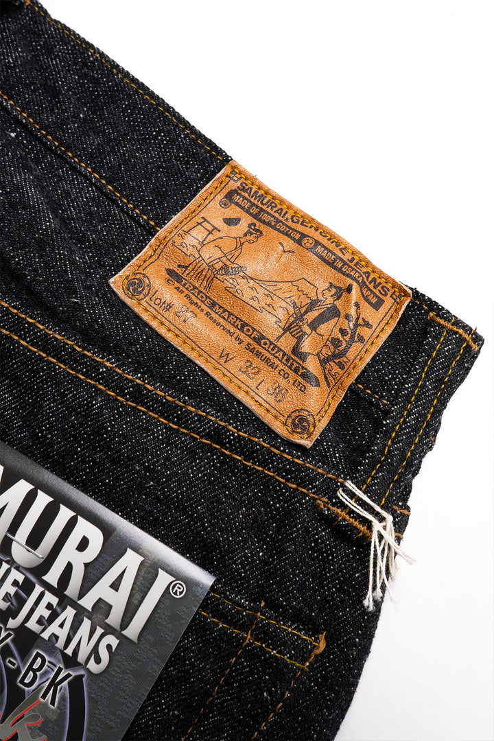 S710XX-BK 17oz Black Denim - Slim Straight