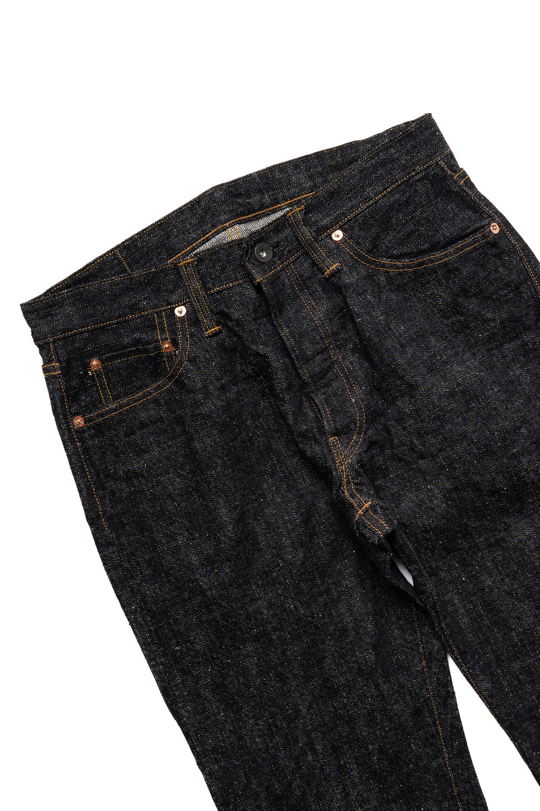 S710XX-BK 17oz Black Denim - Slim Straight