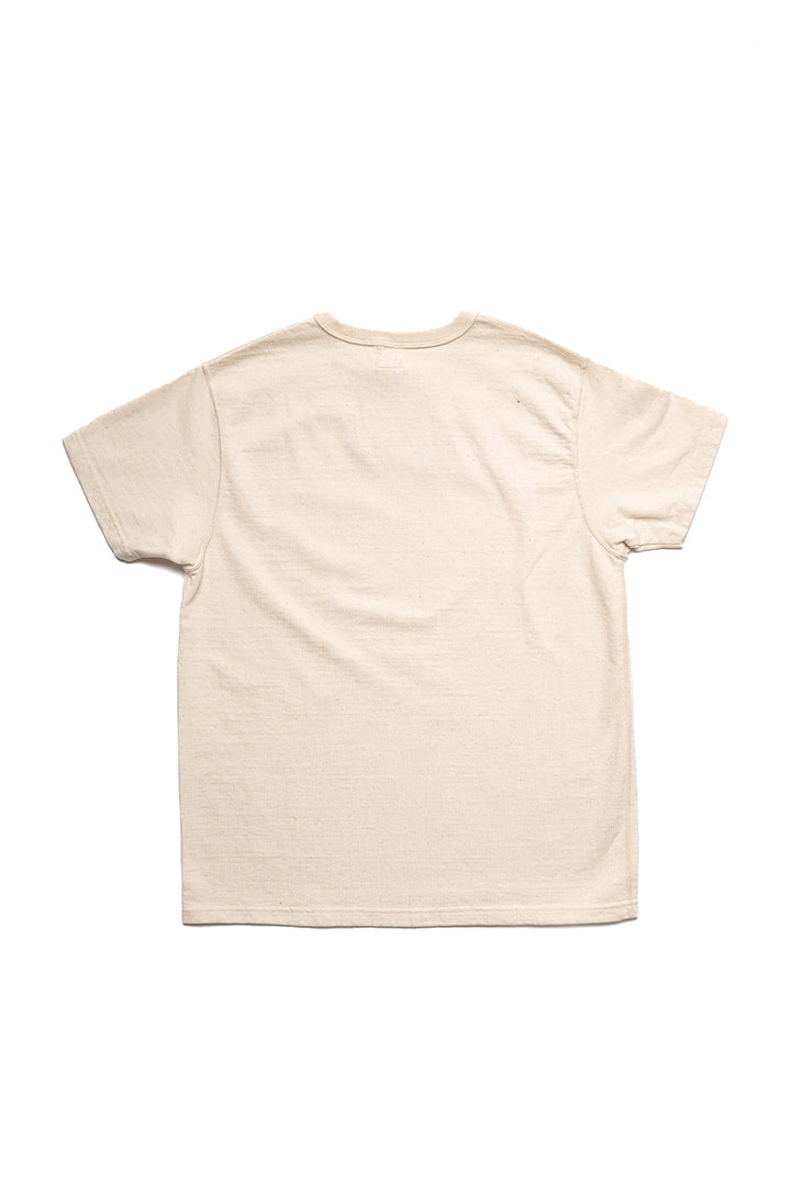 Japanese Cotton Made S/S Tee - Natural