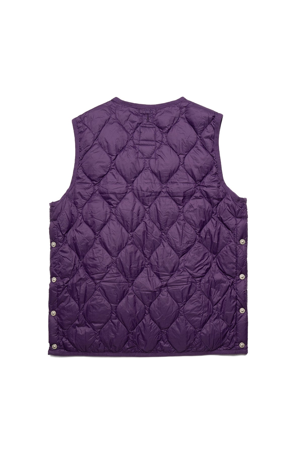 Military Crew Neck Down Vest - Purple – Blue in Green Denver