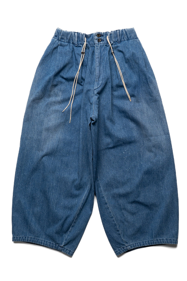 Circular Pants - Washed Denim - Blue in Green Exclusive