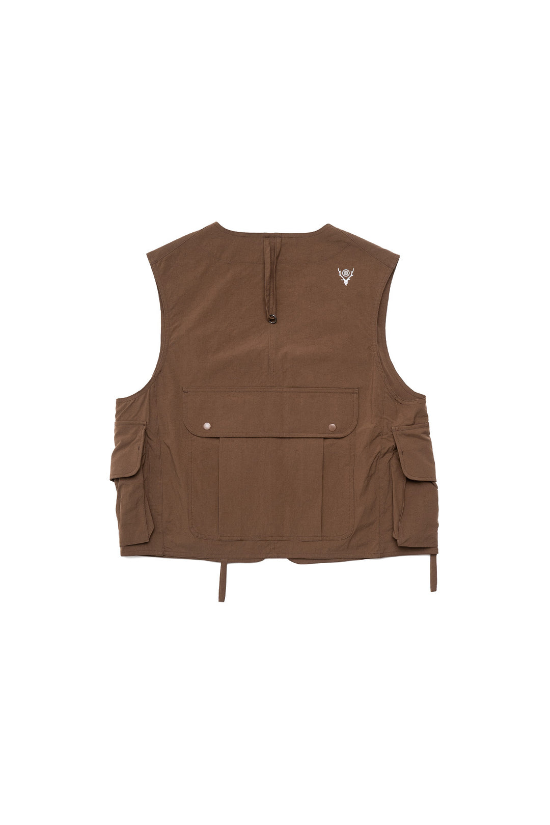 Tenkara Vest - Nylon Oxford - Brown