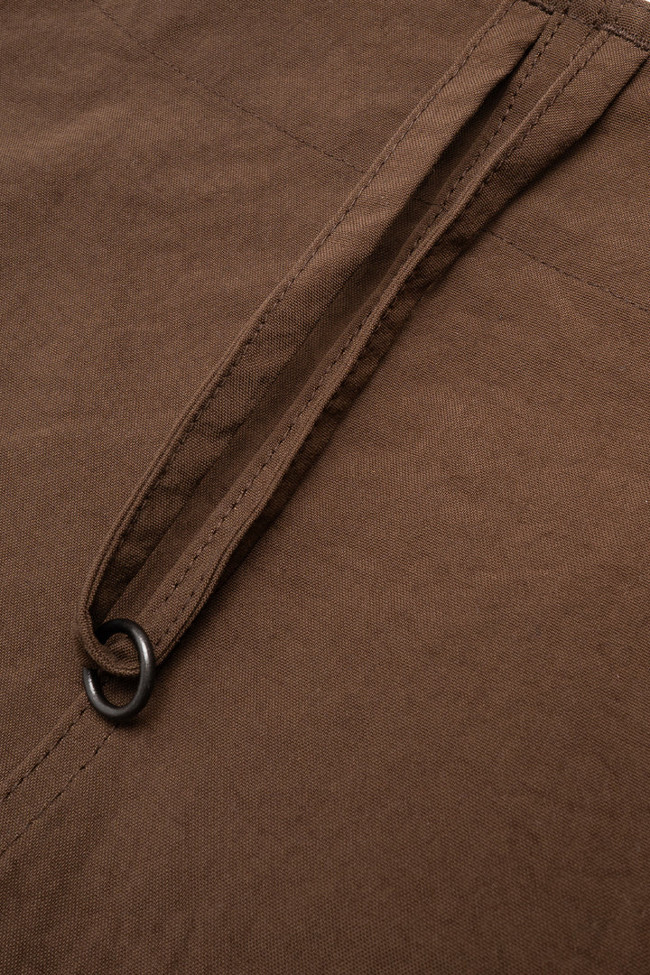 Tenkara Vest - Nylon Oxford - Brown