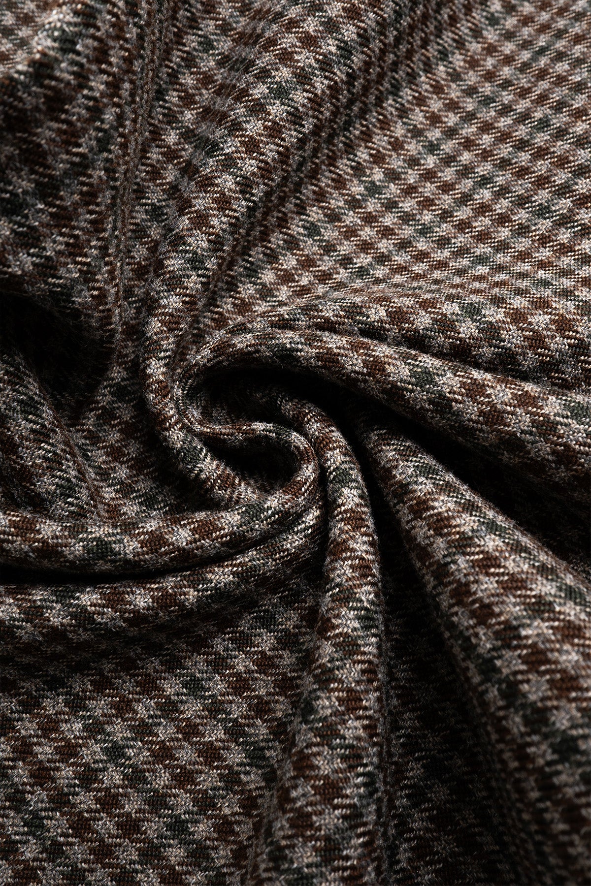 String Cuff Balloon Pant - Poly Plaid Twill - Gunclub Plaid