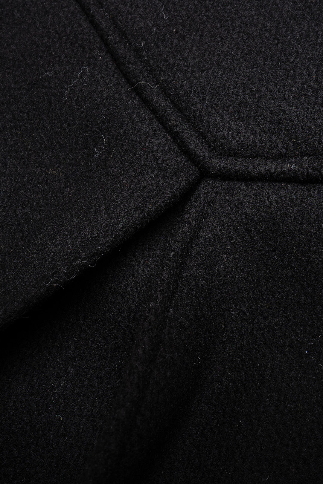 30oz Wool Melton Sports Jacket - Black