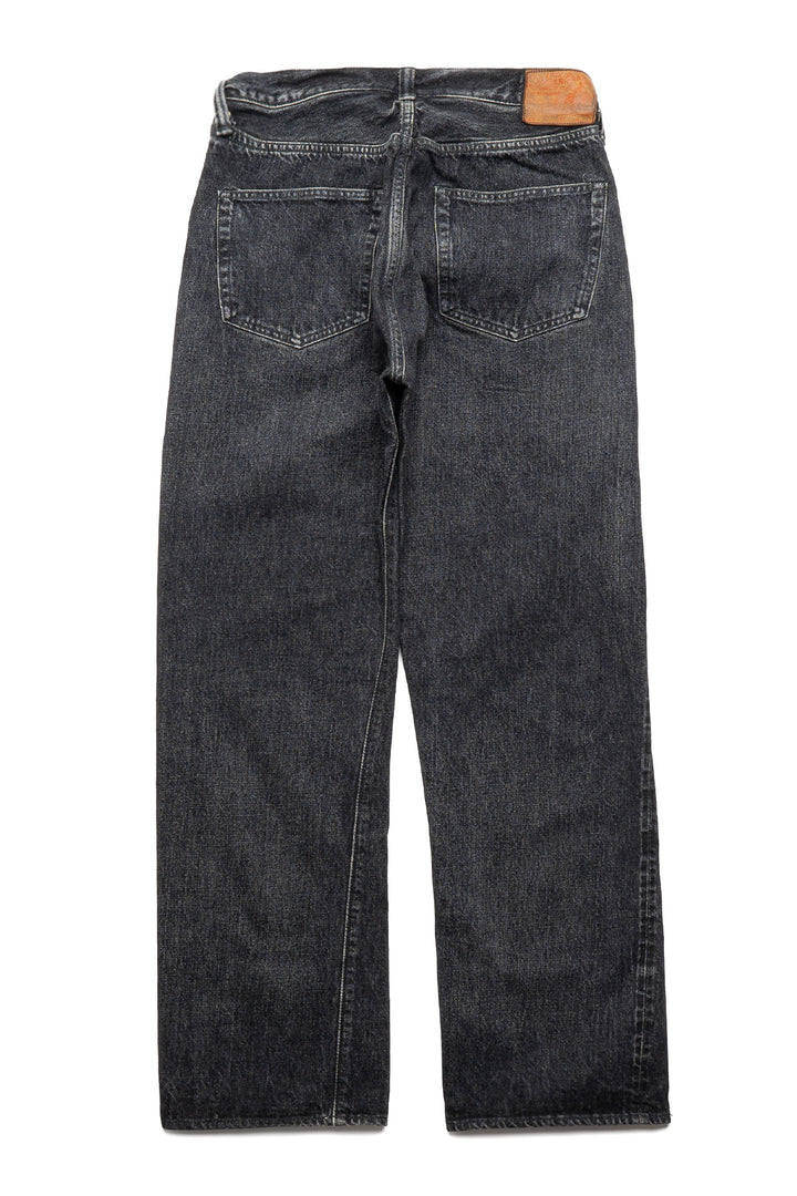 14.25oz. Black Denim 1947 Hard Wash - Straight Fit