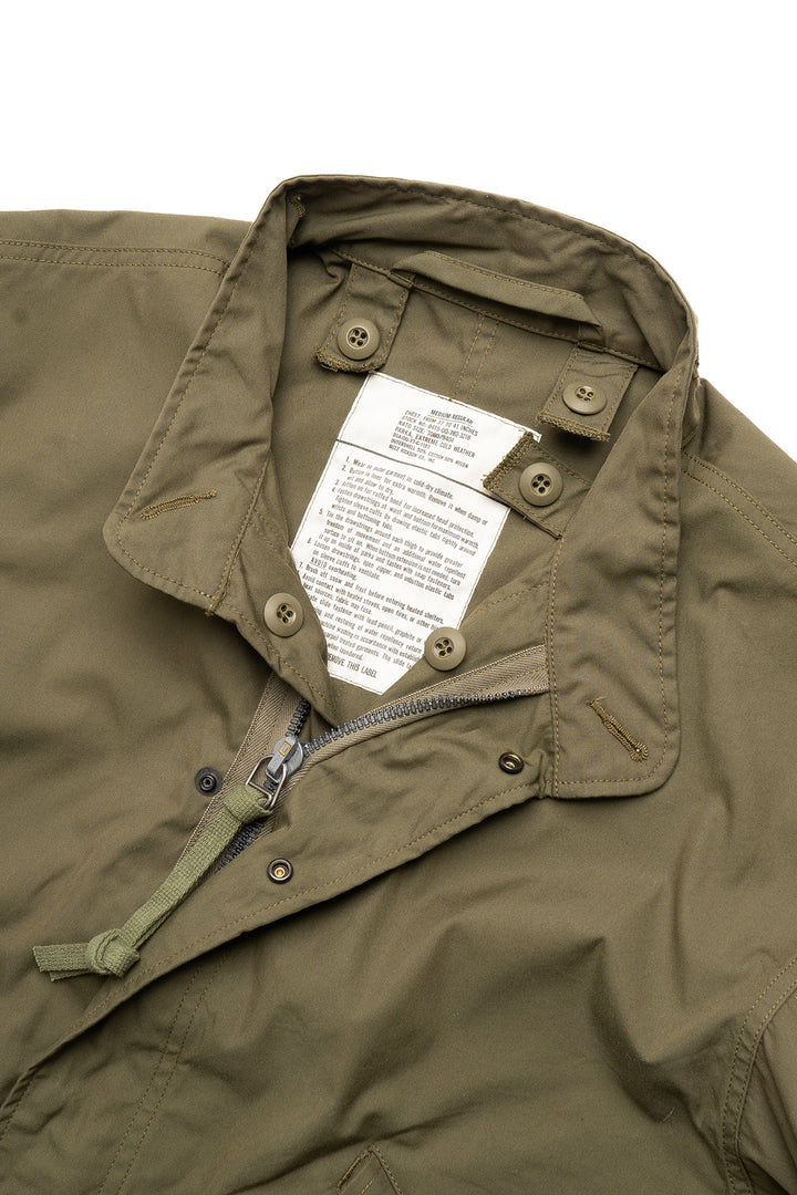 M-65 (No Hood) Extreme Cold Weather Parka - Olive Drab