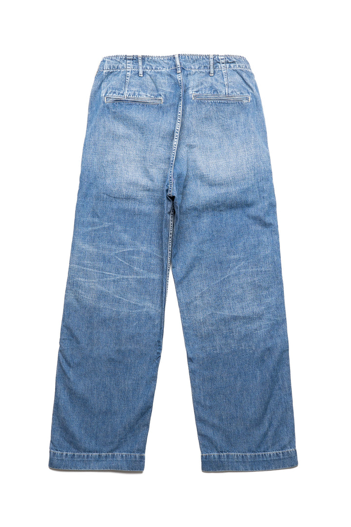 M-41 Denim Trouser - Indigo Hand Wash