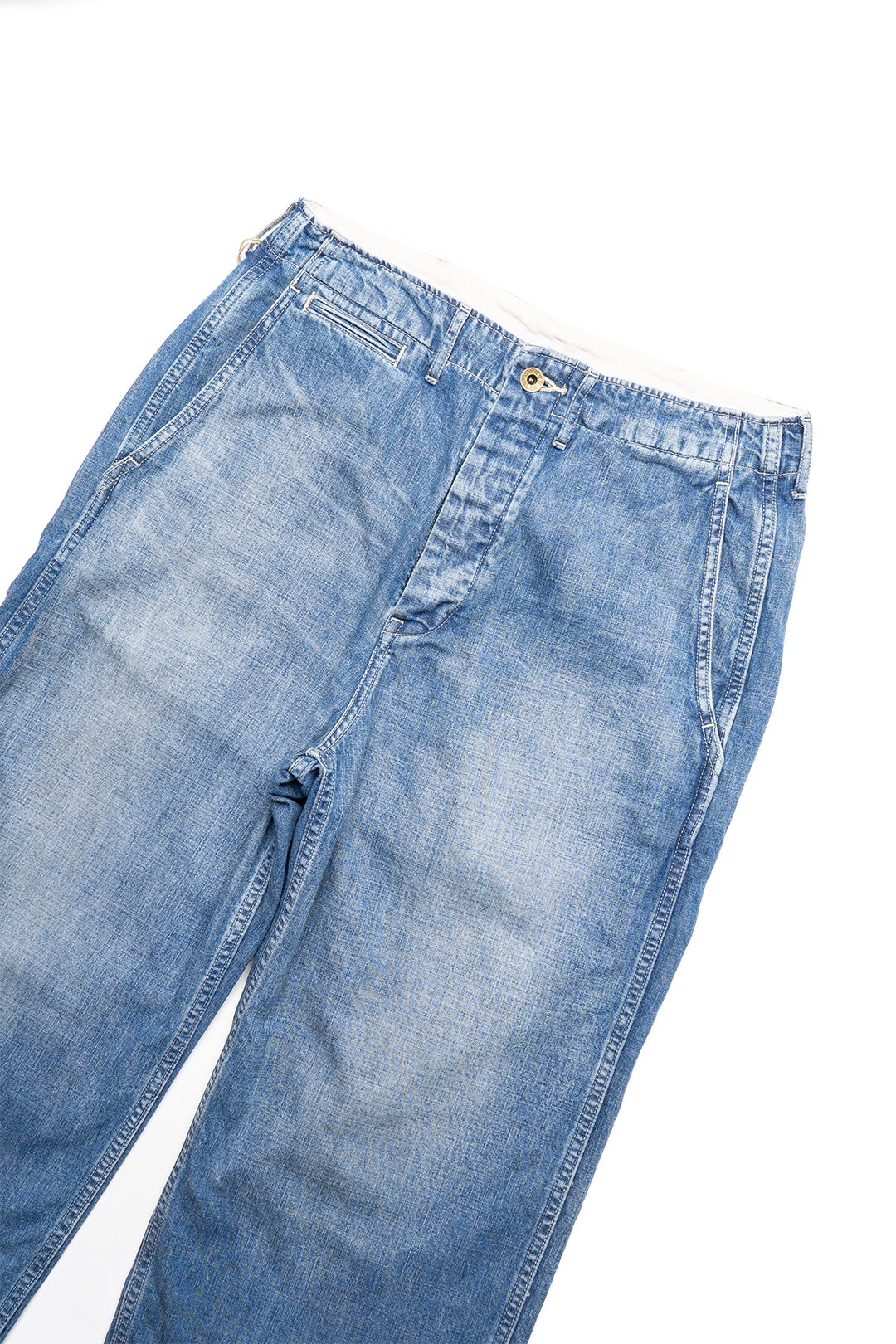 M-41 Denim Trouser - Indigo Hand Wash