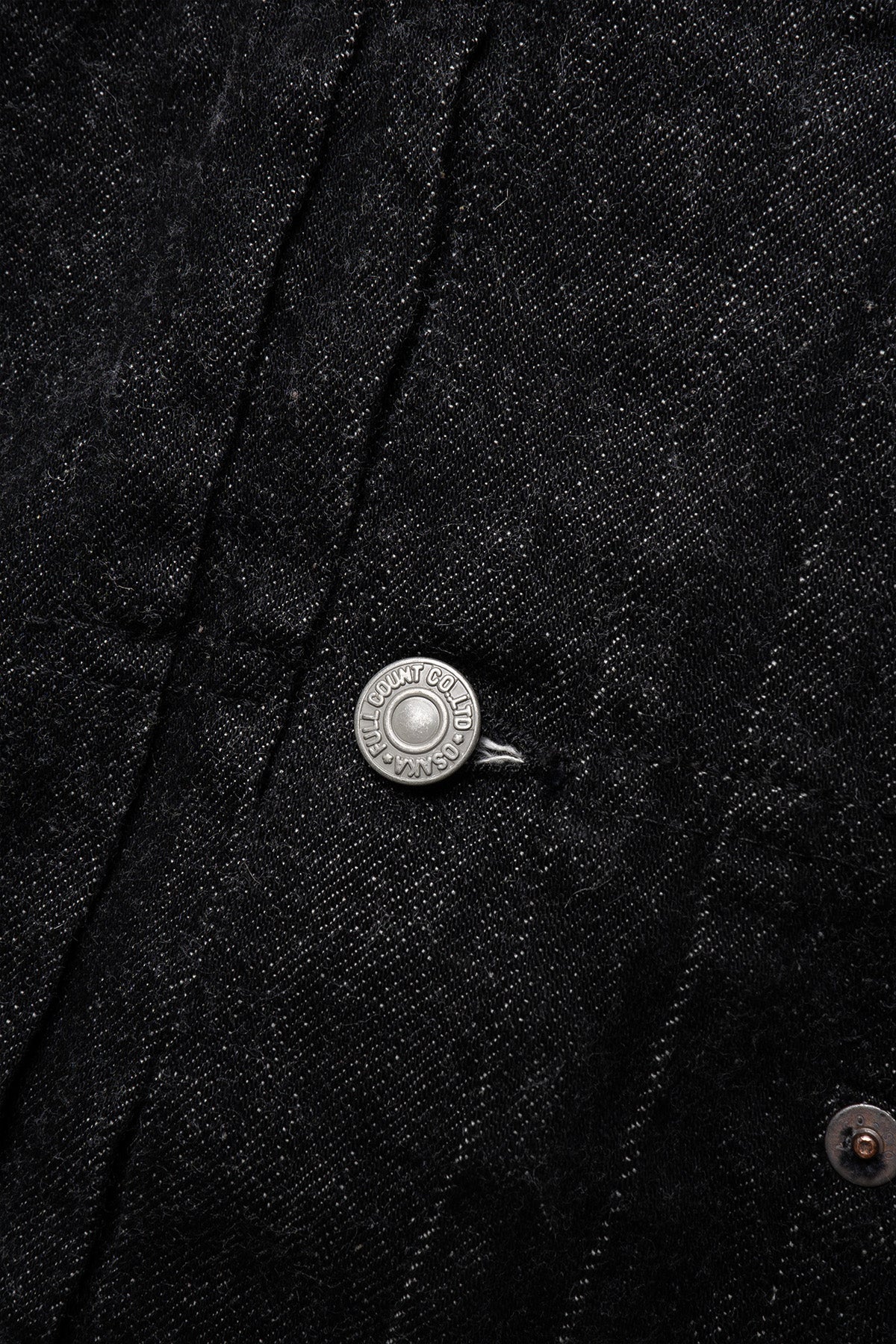 【KOOLOSET】Premium Bulky Wide Black Denim KOOLOSET】Premium Bulky Wide Black Denim