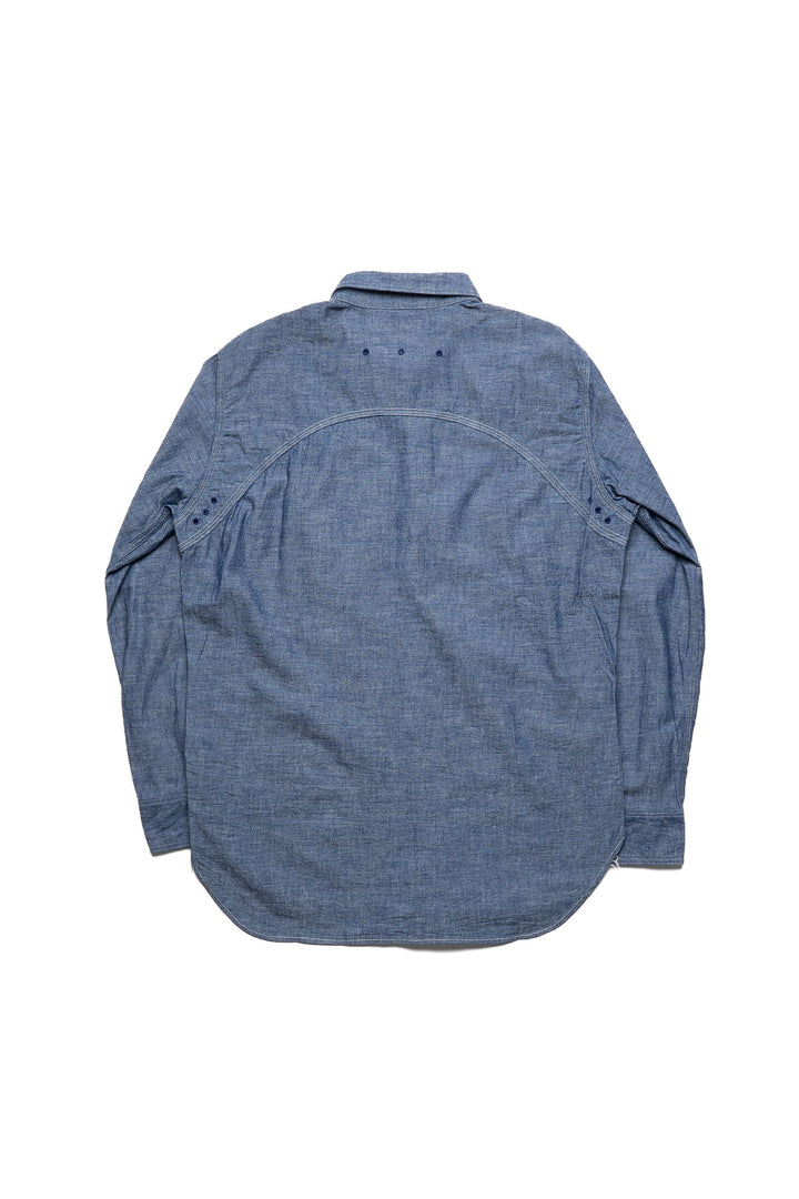 Heracles 5 oz. Chambray Work Shirt - Indigo