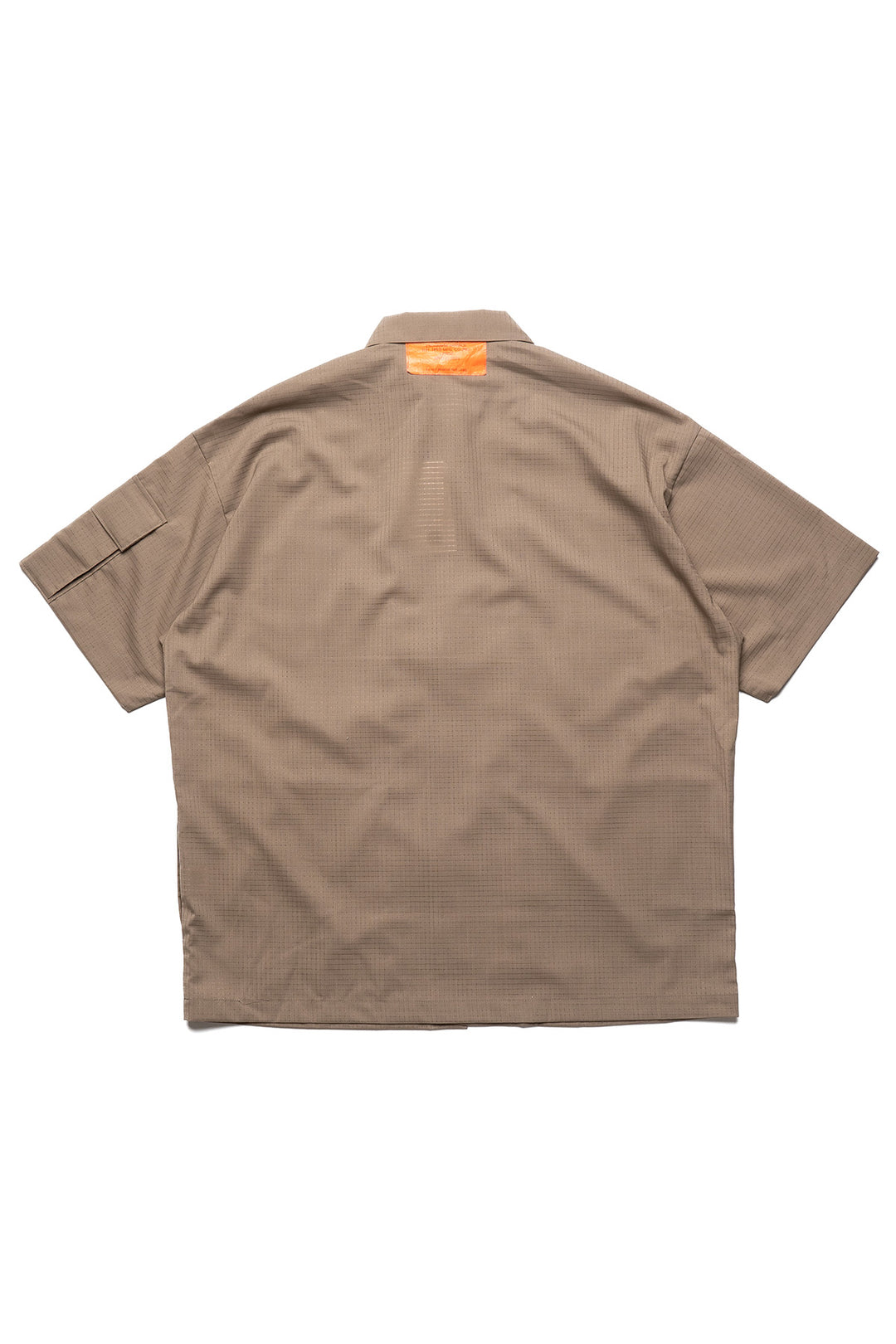 Half Sleeve Pocket Shirt - Beige