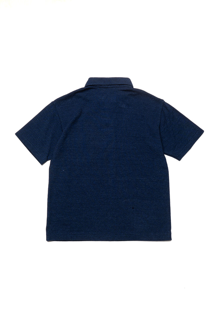 Loopwheel Polo Shirt - Navy