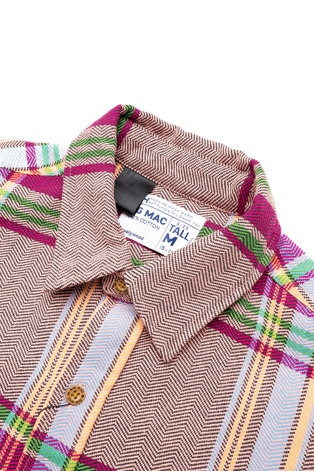 Big Mac Flannel - Pink Check