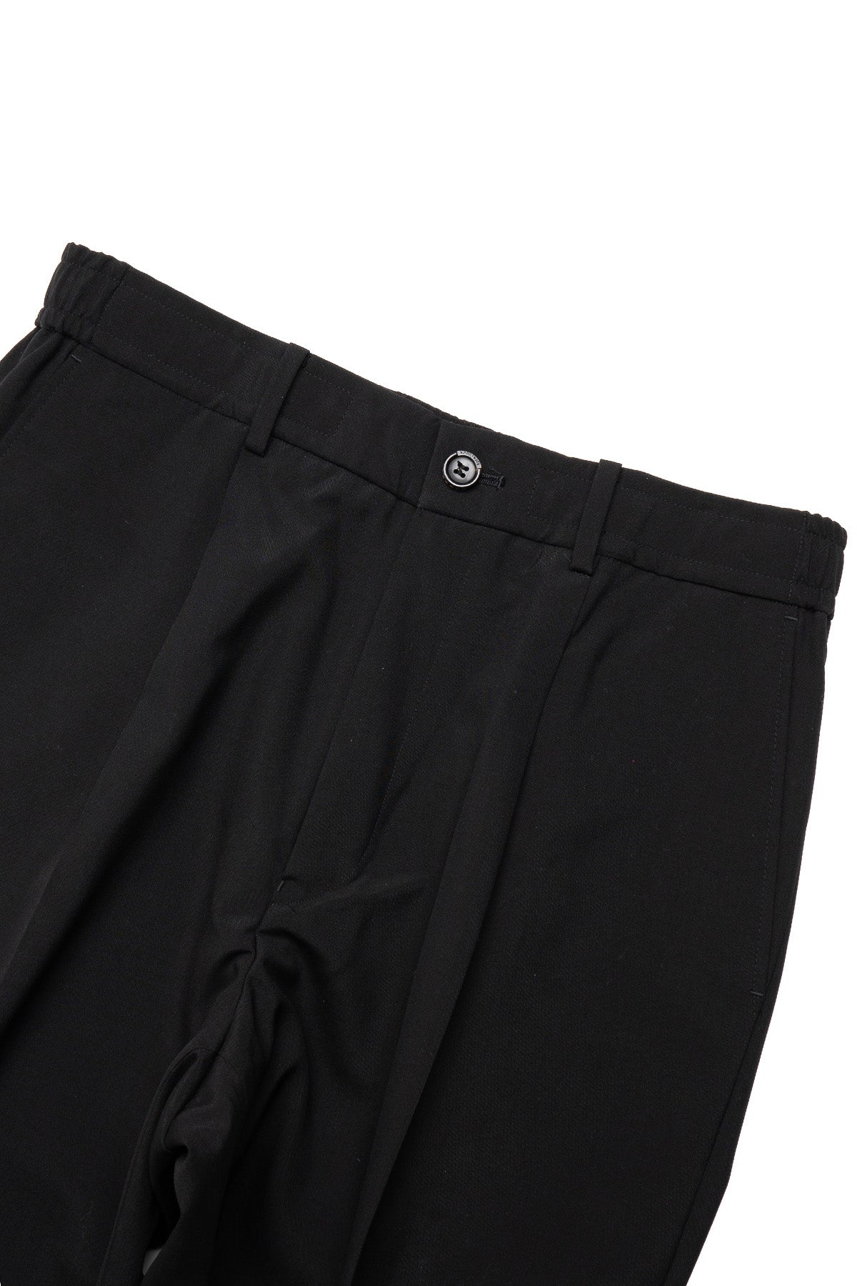 Wide Tapered Easy Slacks - Black – Blue in Green Denver