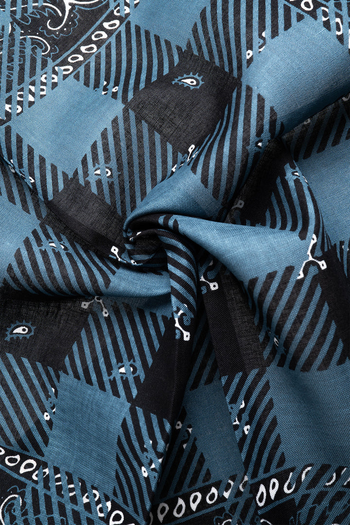 Bandana - Blue/Black