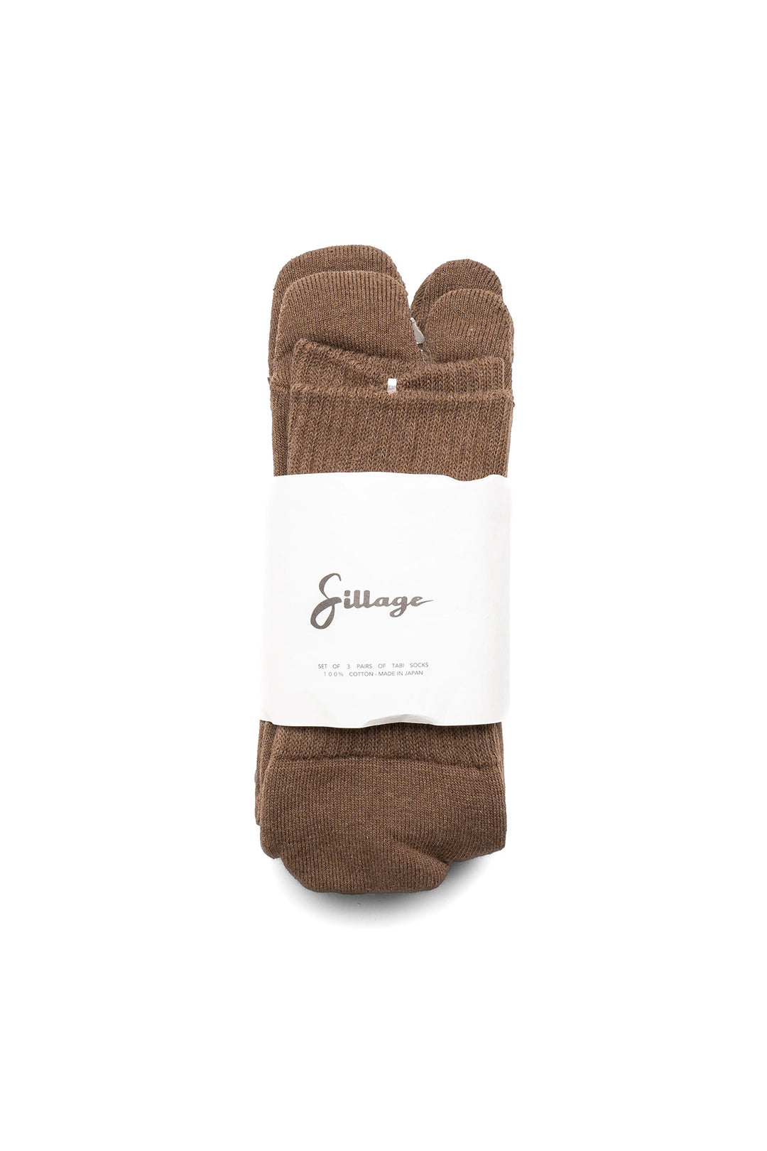 Tabi Sock - Melange Brown