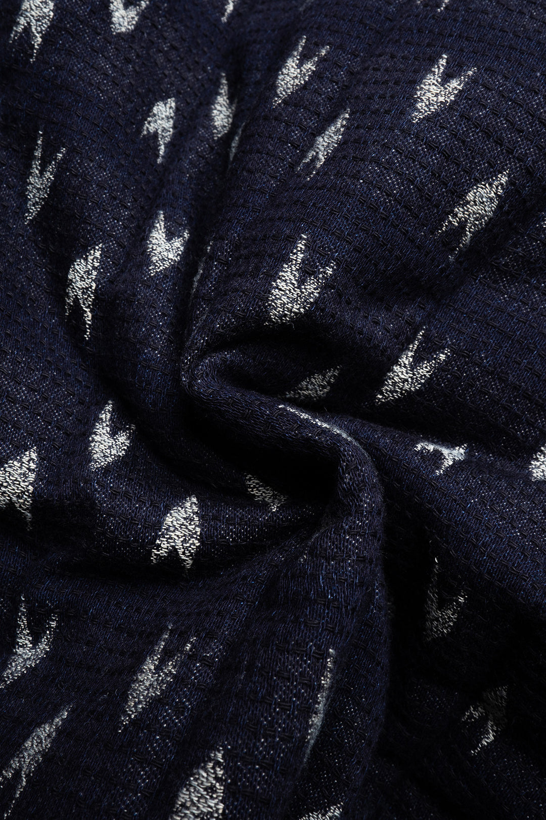 "Arrow Kasuri" Sashiko Jacket - Indigo