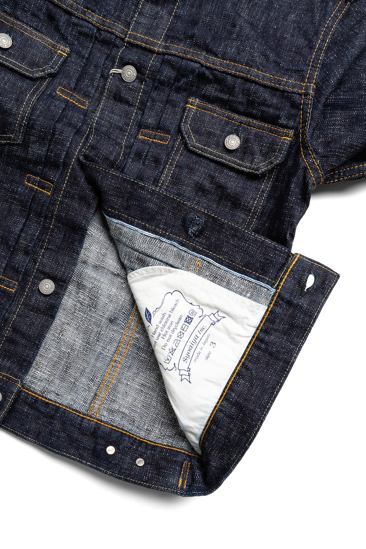 Double Slub Denim Type 2 Jacket - Indigo