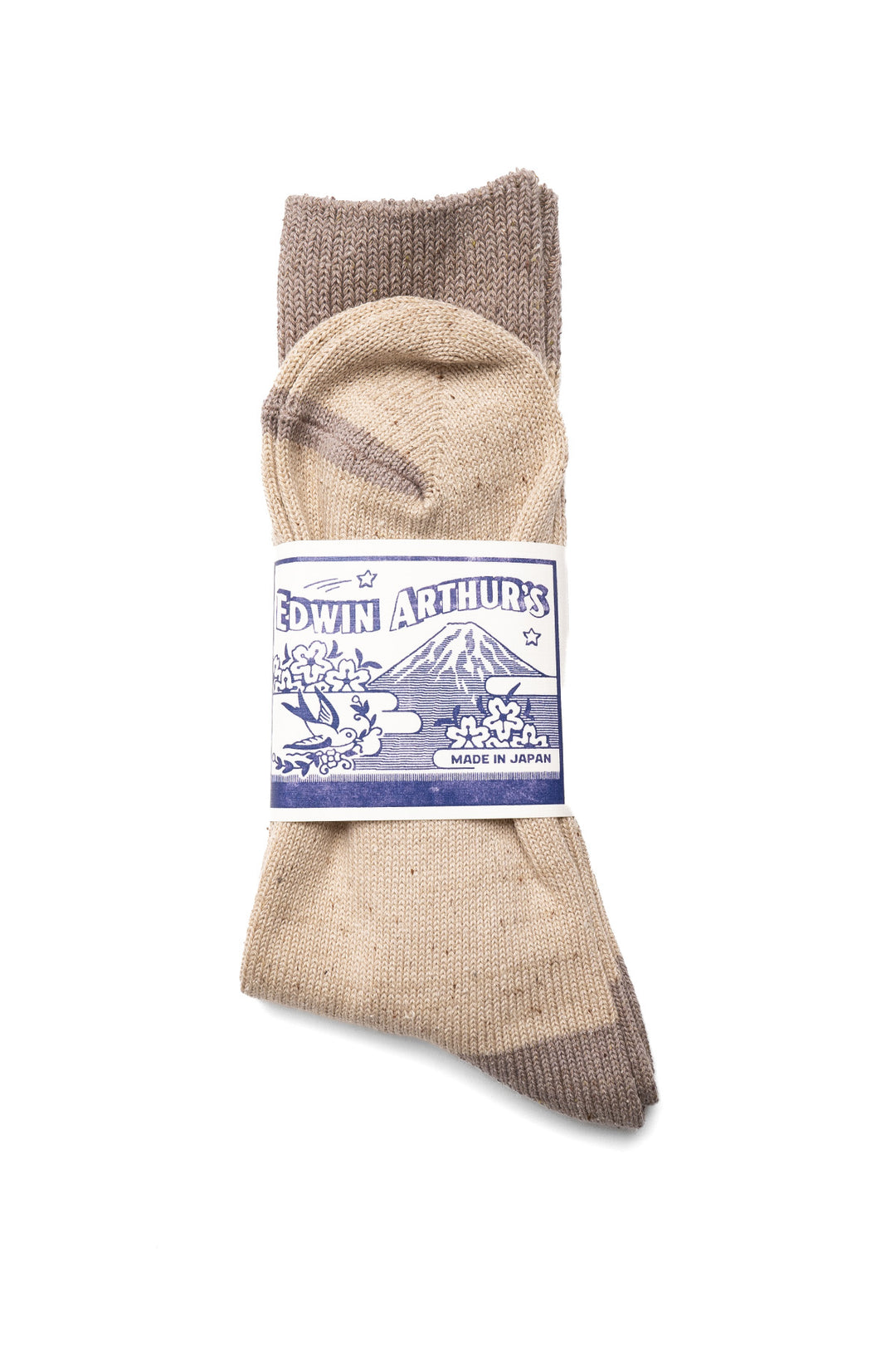 Daily Sock 04 - Ecru