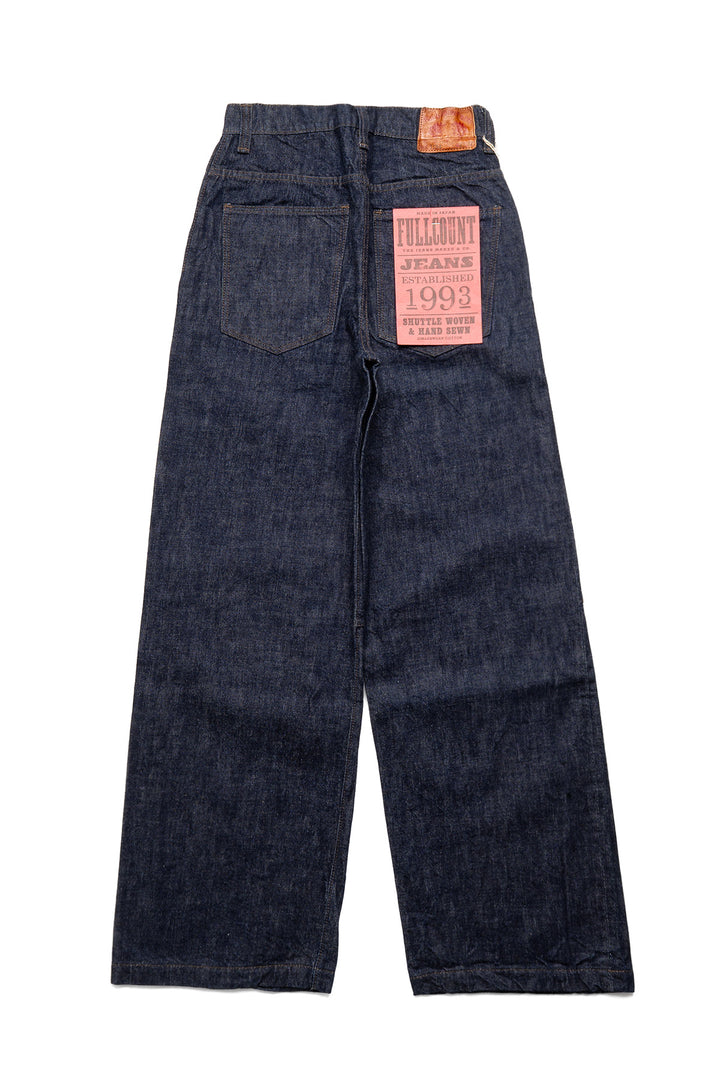 1134 Women's Oxford Baggy Denim Raw - Wide