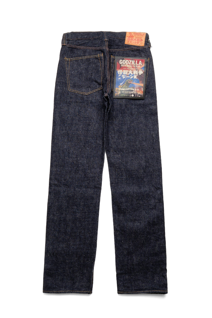GZ-012S 18oz "Godzilla Great Monster War" Selvedge Jeans - Regular Straight