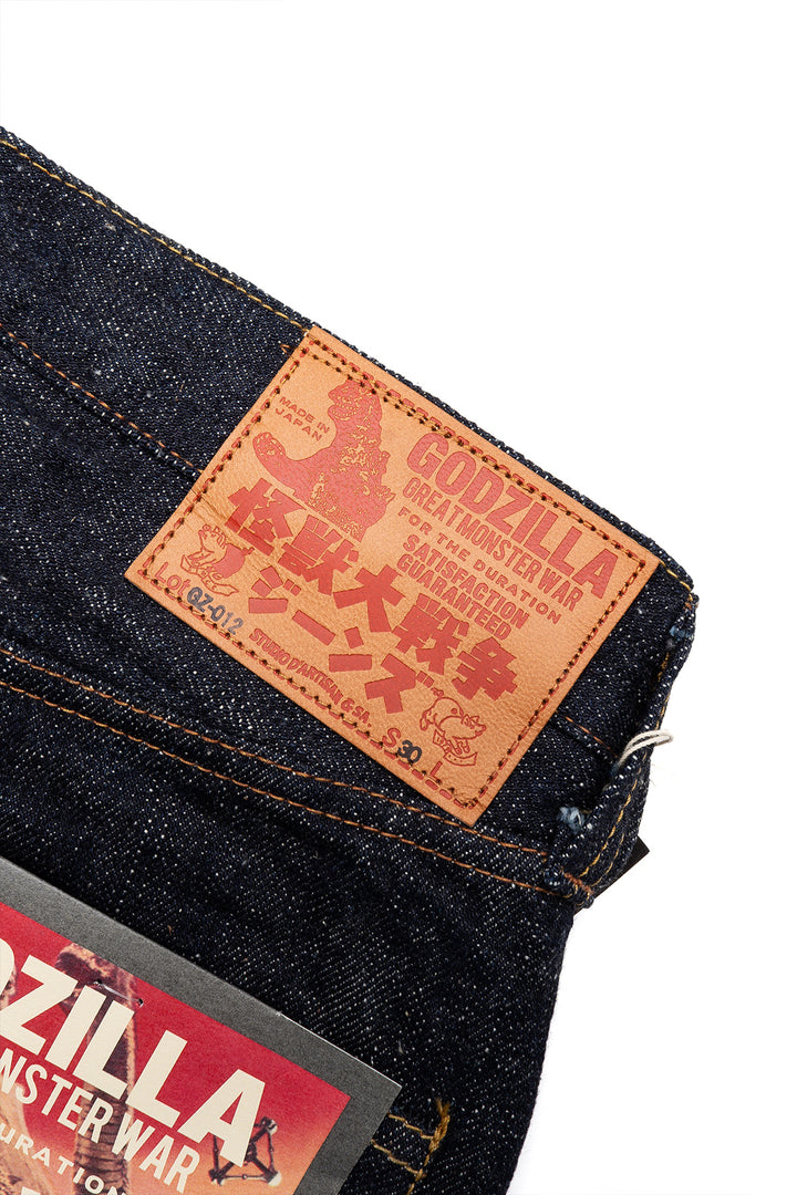 GZ-012S 18oz "Godzilla Great Monster War" Selvedge Jeans - Regular Straight
