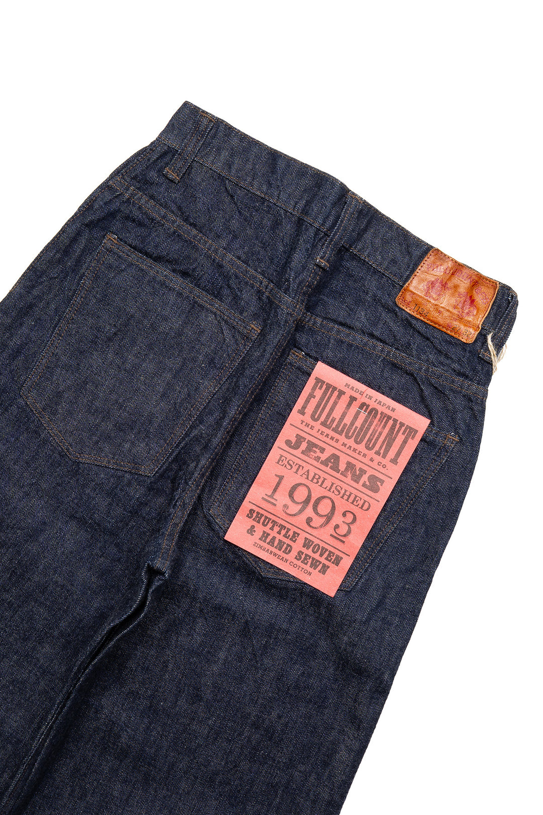 1134 Women's Oxford Baggy Denim Raw - Wide