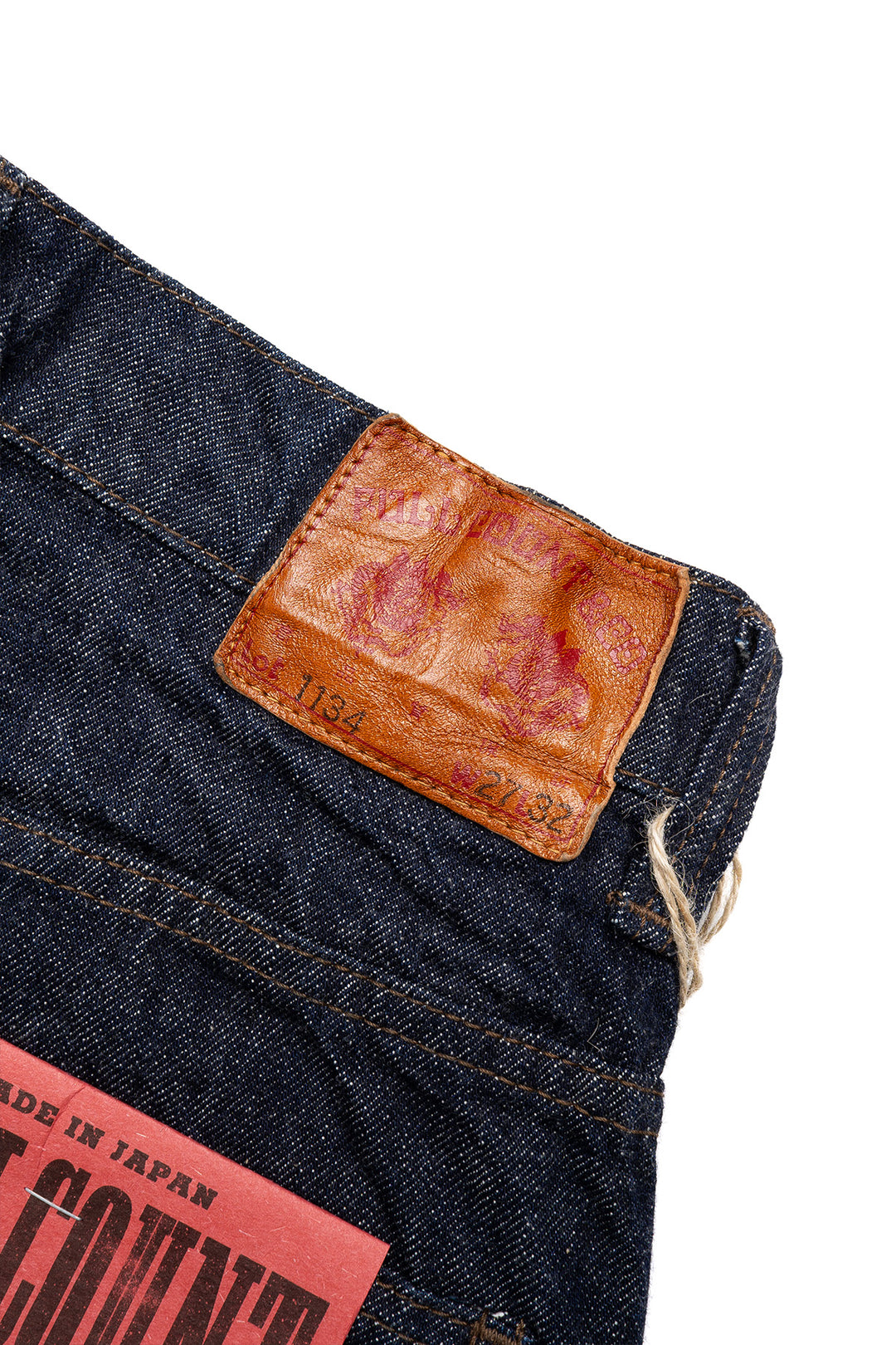 1134 Women's Oxford Baggy Denim Raw - Wide