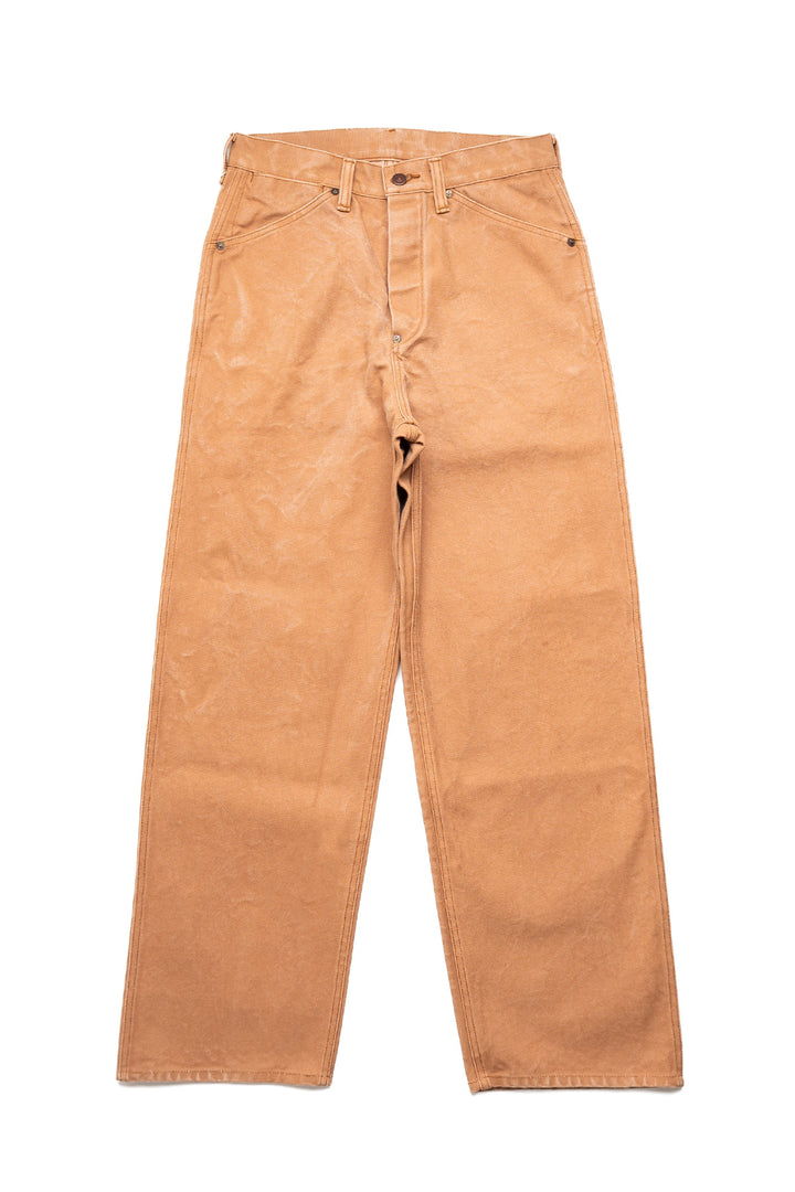 Persimmon Tannin Dye Heavy Duck Work Pants - Wide