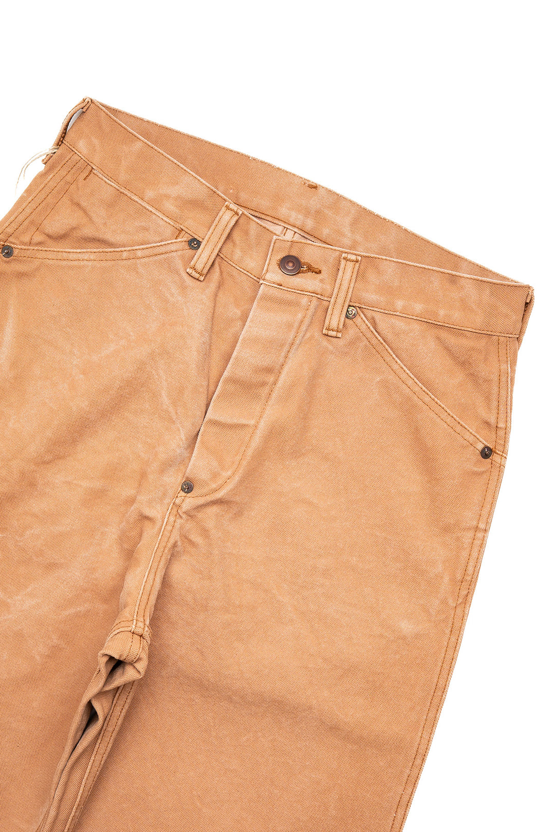 Persimmon Tannin Dye Heavy Duck Work Pants - Wide