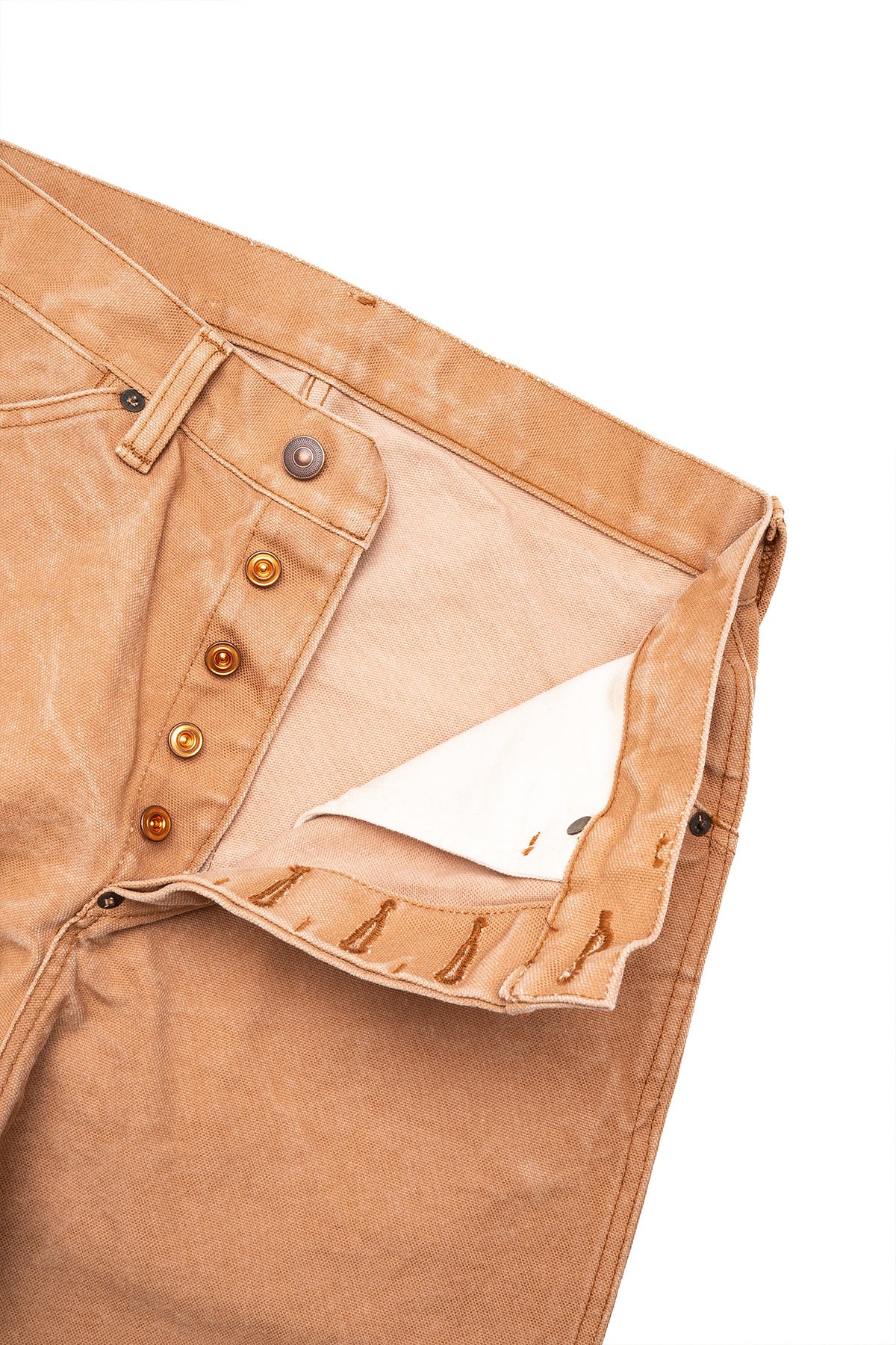Persimmon Tannin Dye Heavy Duck Work Pants - Wide – Blue in