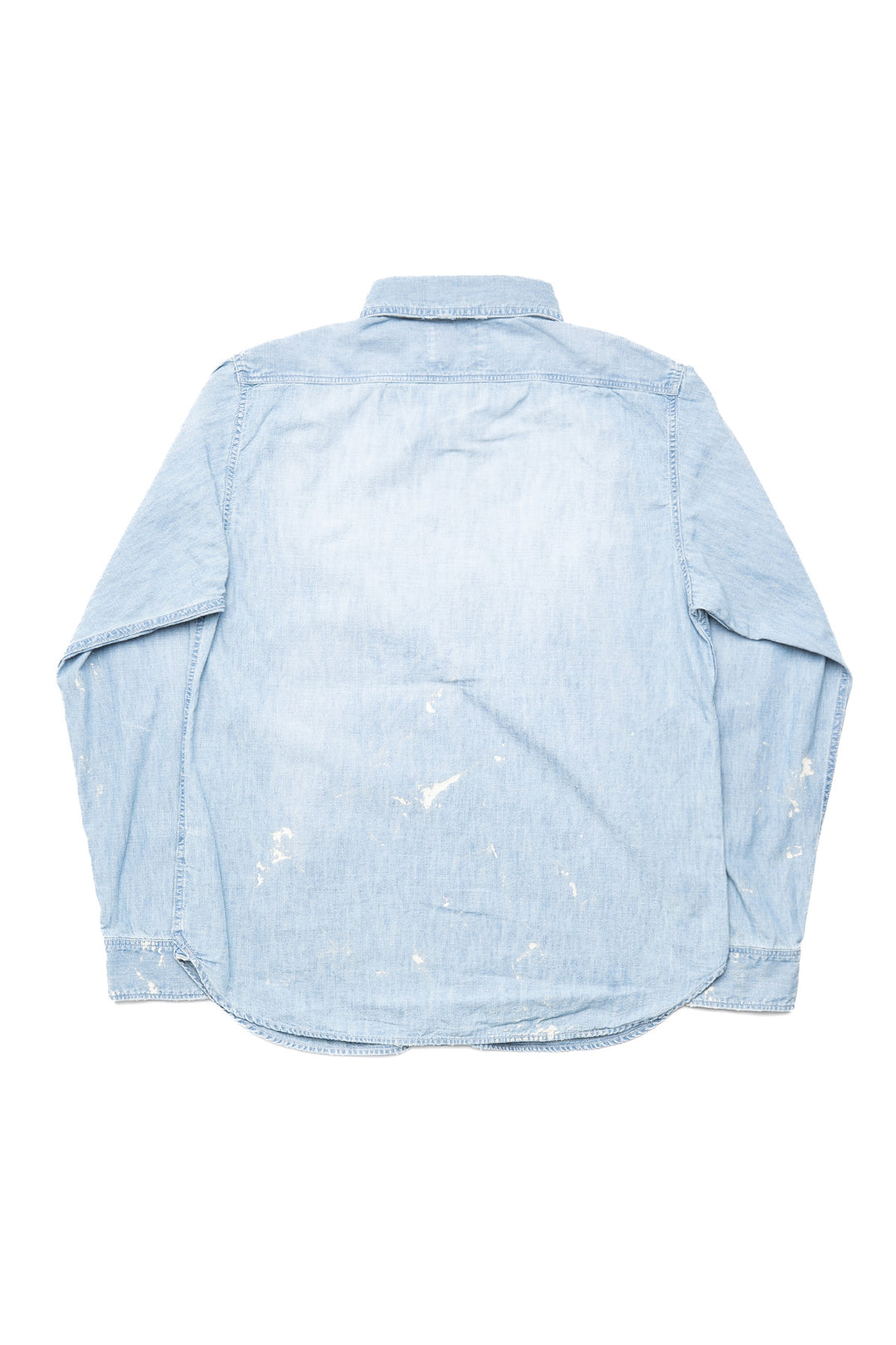Chambray Shirt "Aging" - Blue