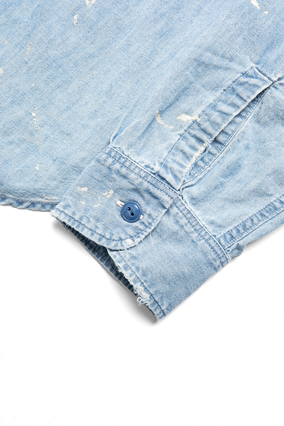 Chambray Shirt "Aging" - Blue