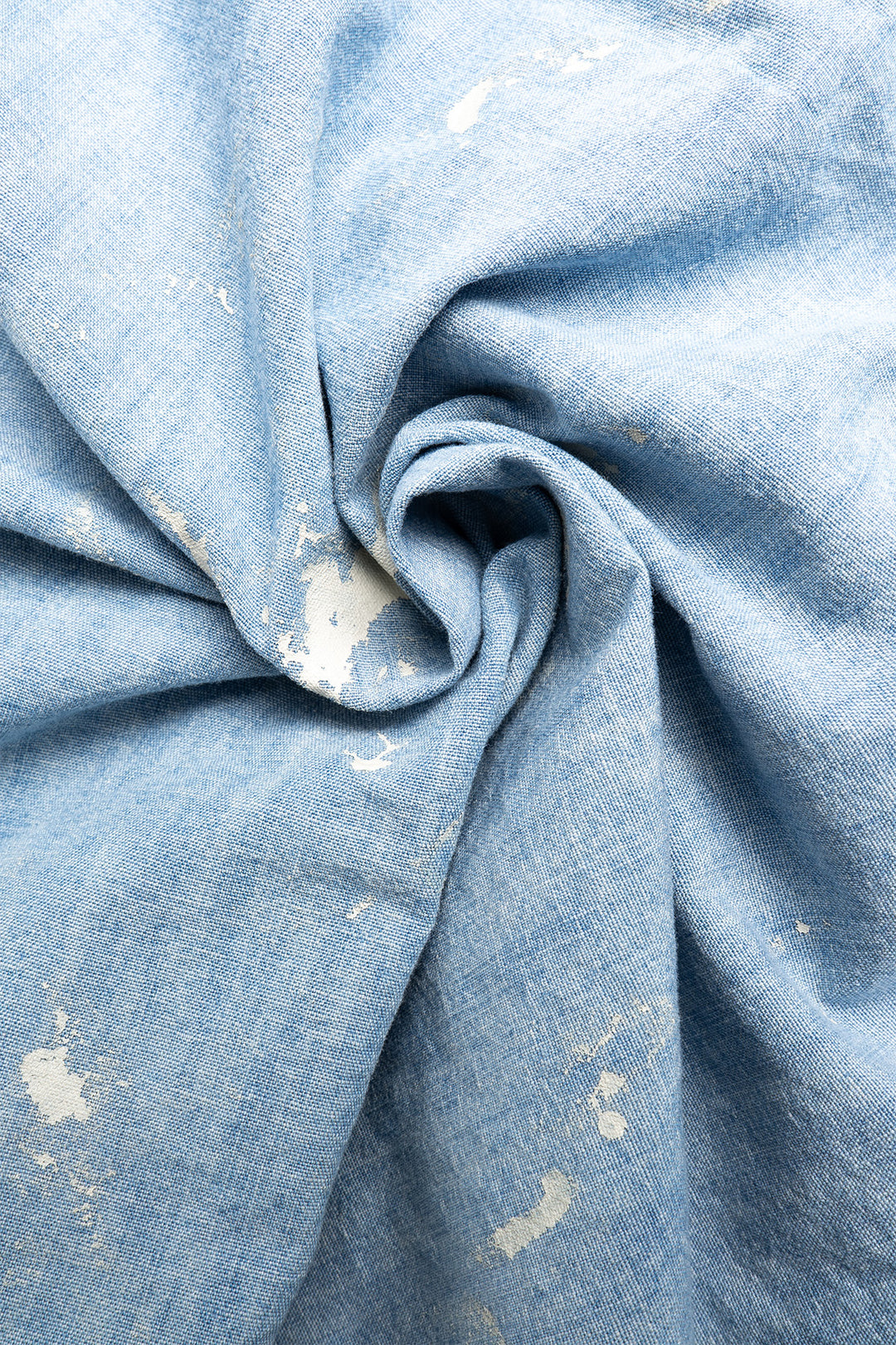 Chambray Shirt "Aging" - Blue