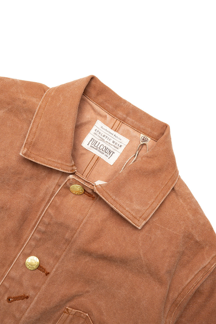 Early 1900s Persimmon Tannin Dye Heavy Duck Chore Jacket